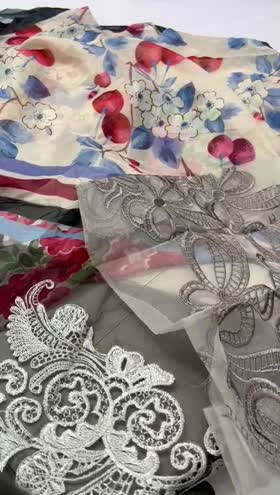 Rs 3950 Asifa nabel lawn Emb 3pc