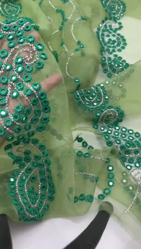 Rs 8000 Handmade Organza 2pc