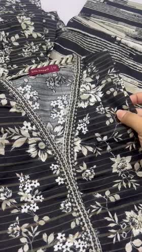Rs 3800 Bin saeed stitched khaddar 3pc ~ XLARGE