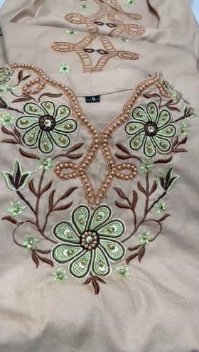 Rs 4800 Sahiba stitched Emb 2pc  ~ [Chest 22] [Length 35] LARGE