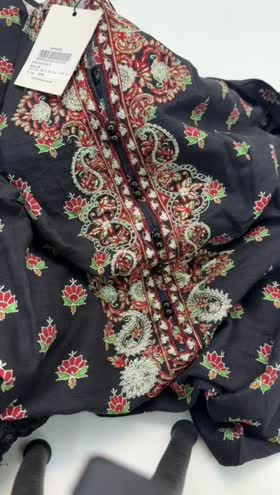 Rs 6200 Sapphire Khadar Emb stitched 3 Pc Large (CH-22,L-48)