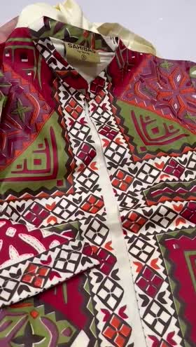 Rs 4150 sahiba stitched shirt with jacket  ~ [Chest 19] [Length 50] SMALL