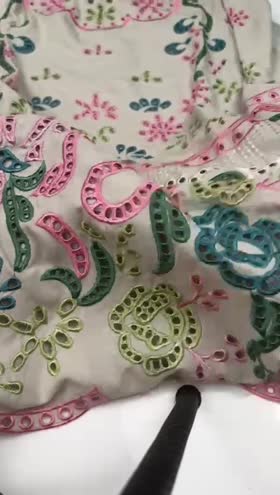 Rs 5500 Sahiba Stiched emb 2pc ~ [Chest 22] [Length 35] LARGE