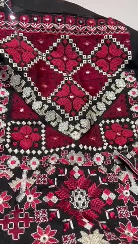 Rs 4750 Sahiba Stitched 3pc  ~ [Chest 24] [Length 48] XLARGE