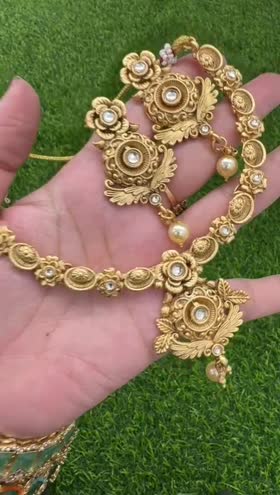 Rs 3500 Rajwari necklace set