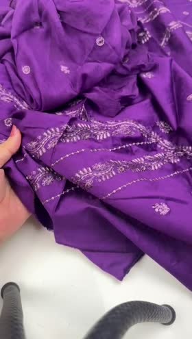 Rs 7800 Sapphire Satin Emb Chiffon Emb Duppata 3pc Retail 13000