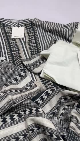 Rs 4450 Sapphire stitched khadar 2 pc  ~ LARGE