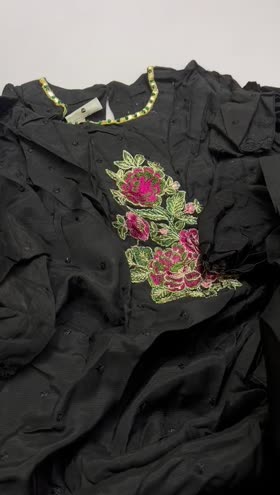 Rs 3500 Zara shah Jahan raw silk stitched 3pc ( Xsmall- small)
