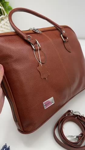 Rs 11500 UAE imported Pure Leather Laptop Bag