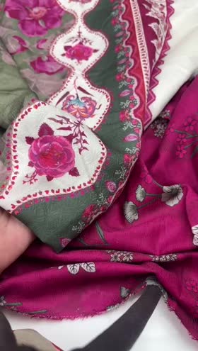 Rs 3950 Nureh Linen Jacquard Print Outlet Stock 3pc [Retail 4800]