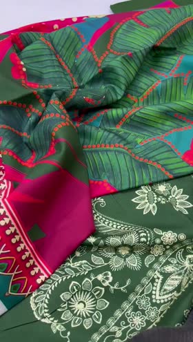 Rs 3600 Raiha linen digital printed 3pc