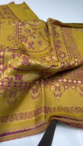 Rs 3800 Soft Khadar Jacquard 3pc