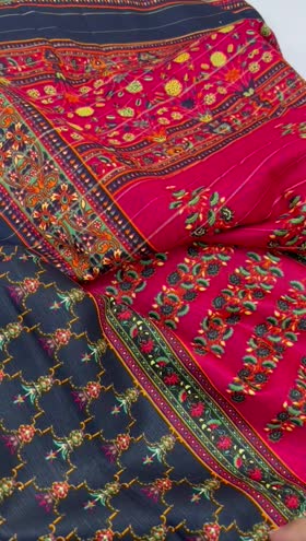 Rs 3050 Bin saeed khaddar printed 3pc ~ BIN SAEED KHADDAR PRINTED 3PC