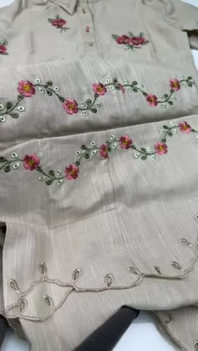 Rs 4500 Sahiba stitched Emb 2 pc ~ [Chest 22] [Length 38] LARGE