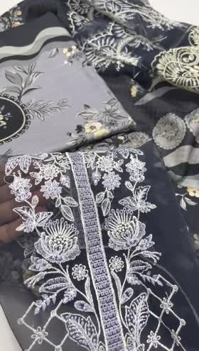 Rs 7490 Parishay Khaddar Emb 3pc new launch ( SAR 12)