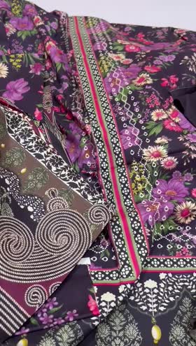 Rs 3200 Rang preet linen printed 3pc