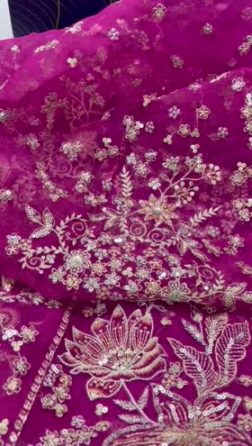Rs 13990 Pakeezah Luxury Formals by Mahnur Emb Orgnaza 3pc organza emb Duppata]
