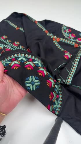 Rs 4800 Sahiba Stiched Emb 2pc ~ [Chest 19] [Length 38] SMALL