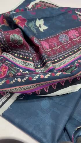 Rs 3350 Mausummery Khaddar printed 3pc [ Primrose ]