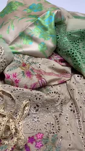 Rs 6500 Aneela’s lawn unstitched Emb 3pc