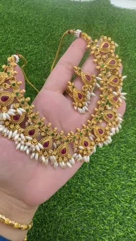 Rs 4500 Rajwari high quality necklace set