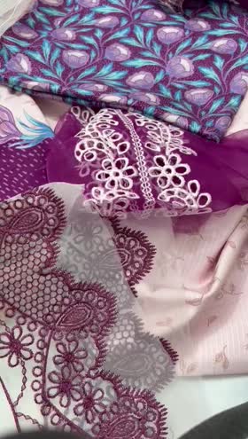 Rs 7450 Parishay viscose Emb 3pc chiffon emb duppata new launch ( IW 14]