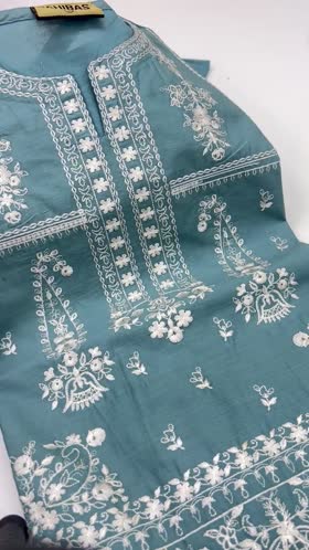 Rs 4150 sahiba stitched Emb 2pc ~ [CH 19] [L 43] SMALL