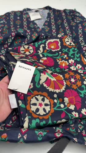 Rs 4600 Sapphire Stitched 3pc ~ SMALL