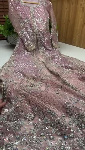 aneelas collection purple dress fitted lace wedding dress ANEELA'S COLLECTION Brand Collection