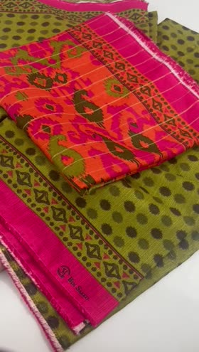 Rs 3050 Bin saeed khaddar printed 3pc ~ KHADAR 3PC GREEN COLOUR