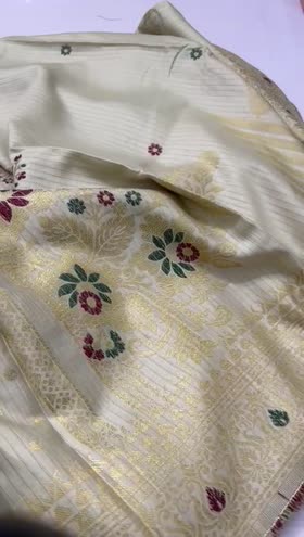 Rs 4200 doria linen jacquard 3pc