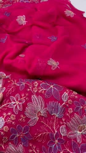 Rs 6500 Fragrant lawn Emb 3pc Emb chiffon duppata box packing