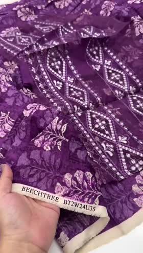 Rs 2550 BeechTree Emb Khadar 2pc