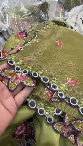 Rs 4950 Aneelas (4 Side Ready to wear Dupatta) [Dispatch after EID ]