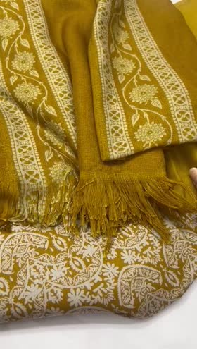 Rs 3800 Winter 3pc wool shawl