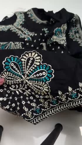 Rs 5400 Sapphire Shirt Duppata ~ SMALL