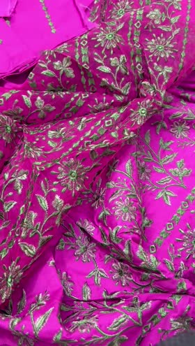 Rs 3350 sapphire signature cotton Emb 2 pc