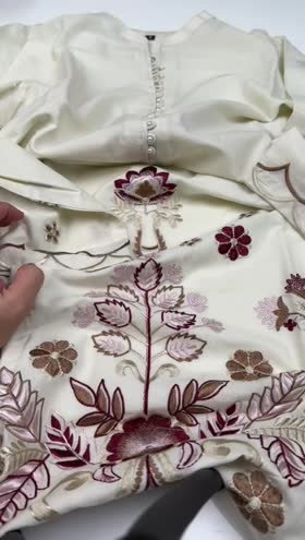 Rs 4600 Sahiba Lawn Emb 3pc ~ [Chest 19] [Length 45] SMALL