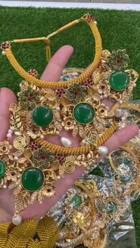 Rs 3500 Designer jewelry set with bindia