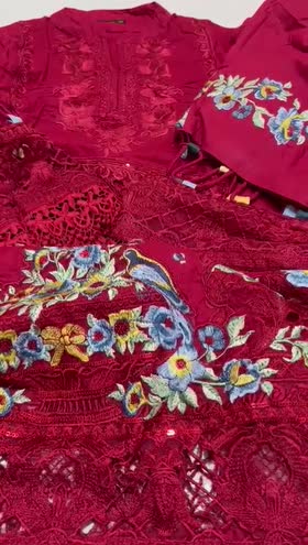 Rs 5500 Aneela’s lawn stitched Emb 2pc ( small)