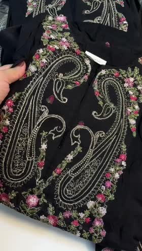 Rs 9500 Zara shah jahan festive stitched 3 p ~ [CH 19] [L 48] SMALL