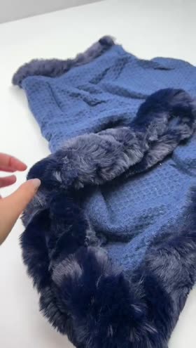 Rs 4000 Wool Fur Cape Shawl