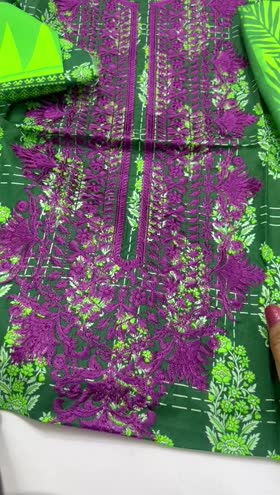 Rs 3950 Mehar lawn Emb 3pc