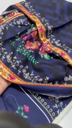 Rs 3300 Mausummery Linen  printed 3pc retail 5495