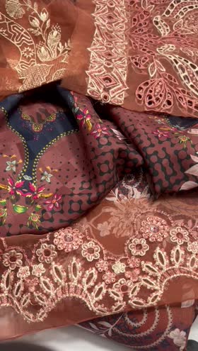 Rs 7490 Parishay Khaddar Emb 3pc new launch ( SAR 02]