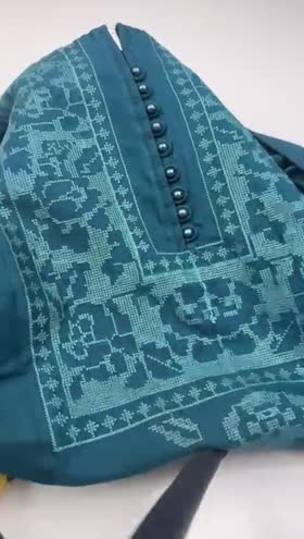 Rs 4650 Sahiba Lawn Stitched 3pc ~ [Chest 22] [Length 36] LARGE