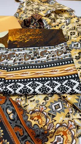 Rs 3650 Paltar Fancy Marina printed 3pc ( D 528 )