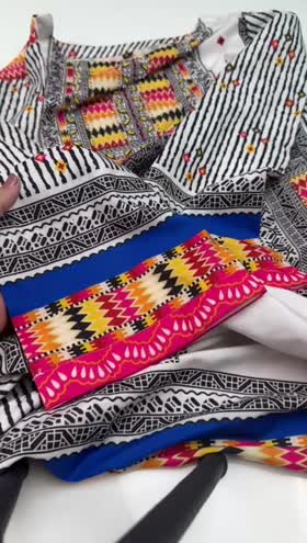Rs 3500 Sahiba Stitched Print 2pc ~ [Chest 24] [Length 39] XLARGE