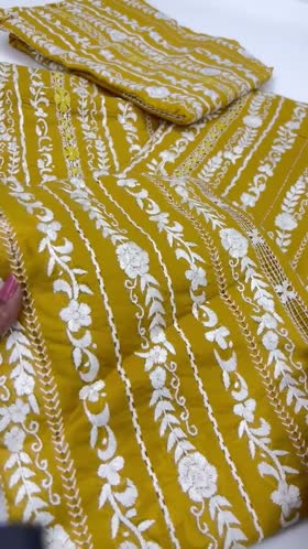 Rs 5000 Aneela’s hand made Emb tarkashi shirt