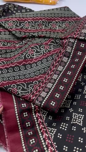 Rs 3050 Bin saeed khaddar printed 3pc